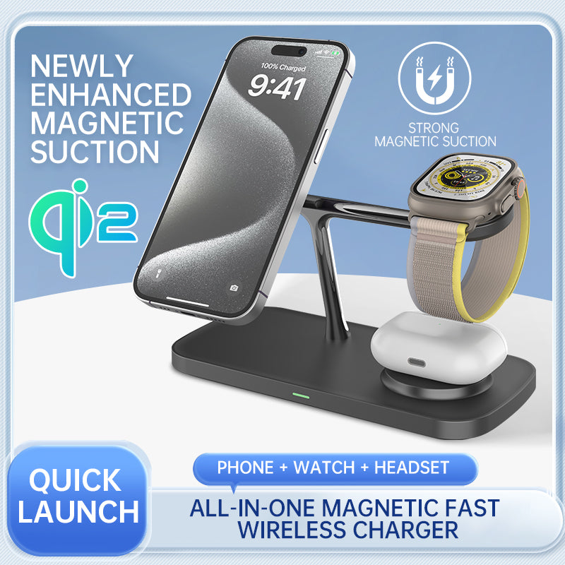 Lelantus All-in-One 3-in-1 Wireless Charger
