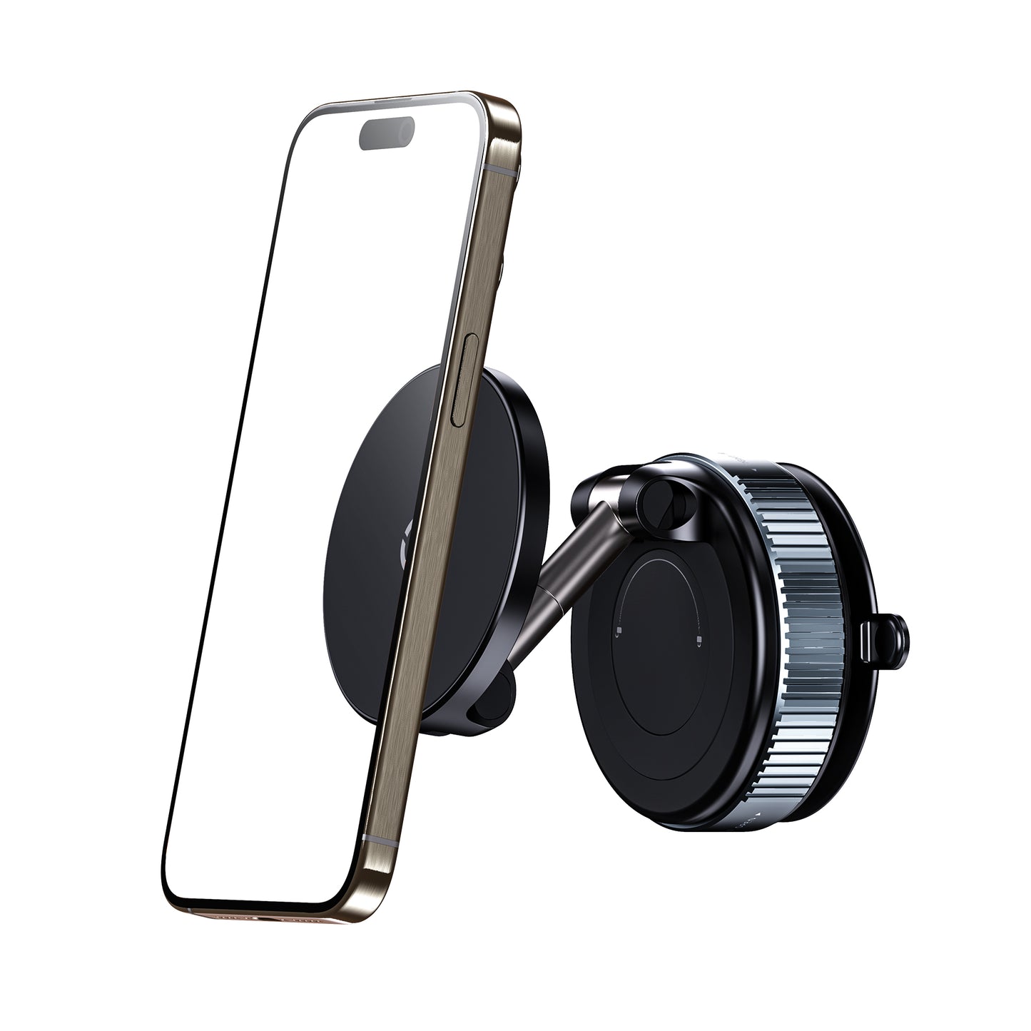 Lelantus 15W Fast Car Wireless Charger & Magnetic Phone Holder