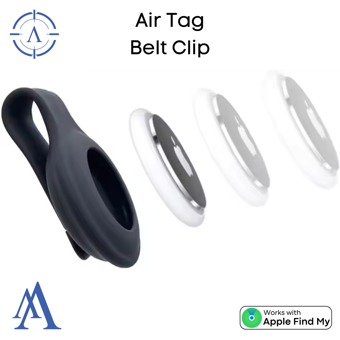 Apple Air Tag Belt Clip | Apple Air Tag Compatible!