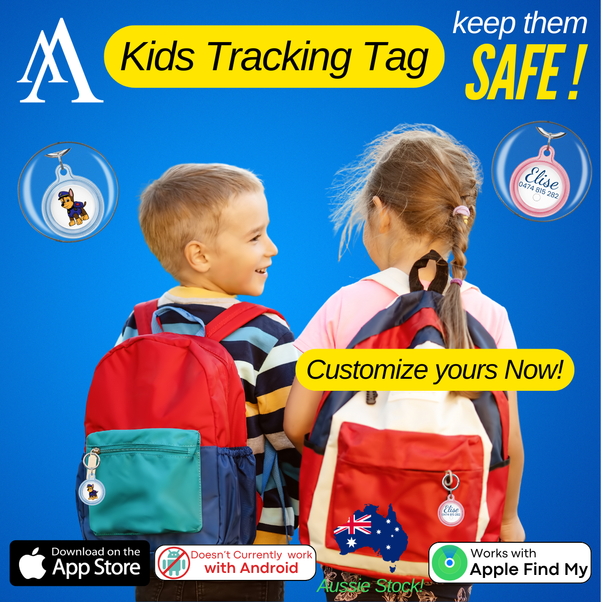 Kids Tracking Clear Case