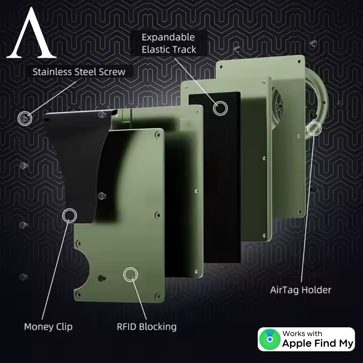 Apple Air Tag Wallet | Includes The Best Air Tag Alternative!