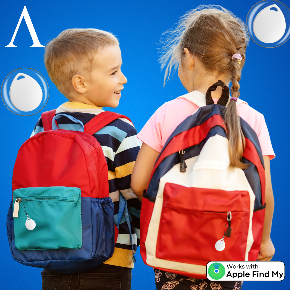 Find My Tracking Air Tag 2 PACK | The Best Air Tag Alternative!