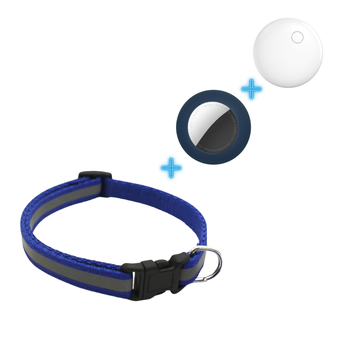 Small Dog Tracking Collar with Tracking Air Tag