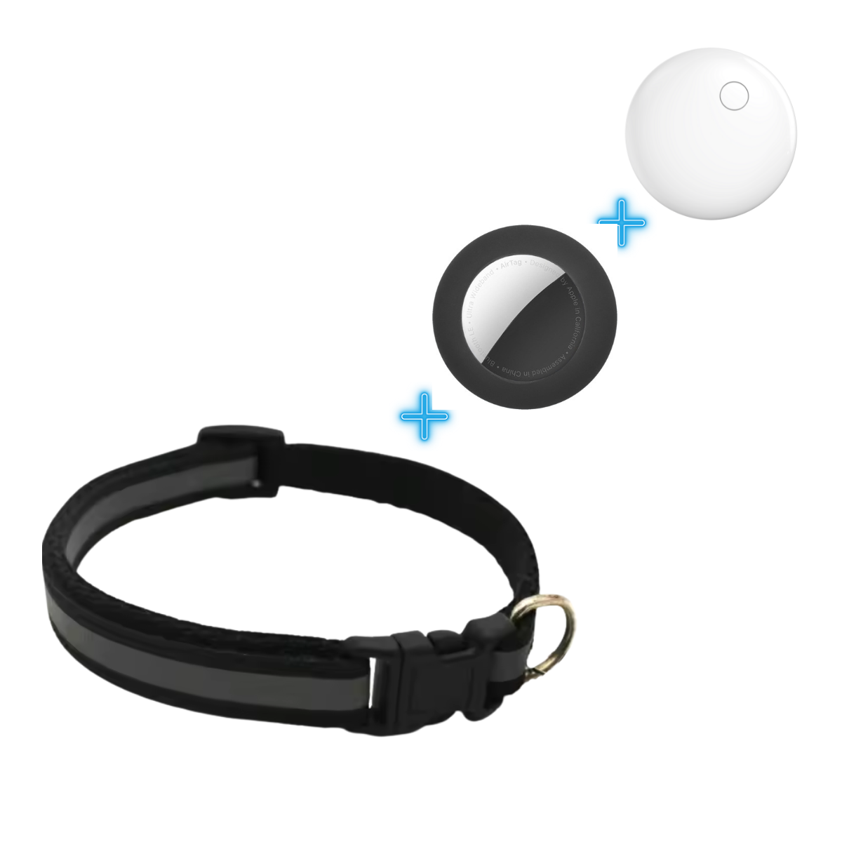 Small Dog Tracking Collar with Tracking Air Tag