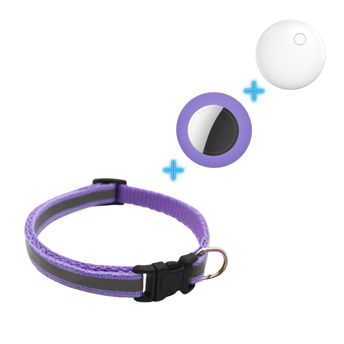 Small Dog Tracking Collar with Tracking Air Tag