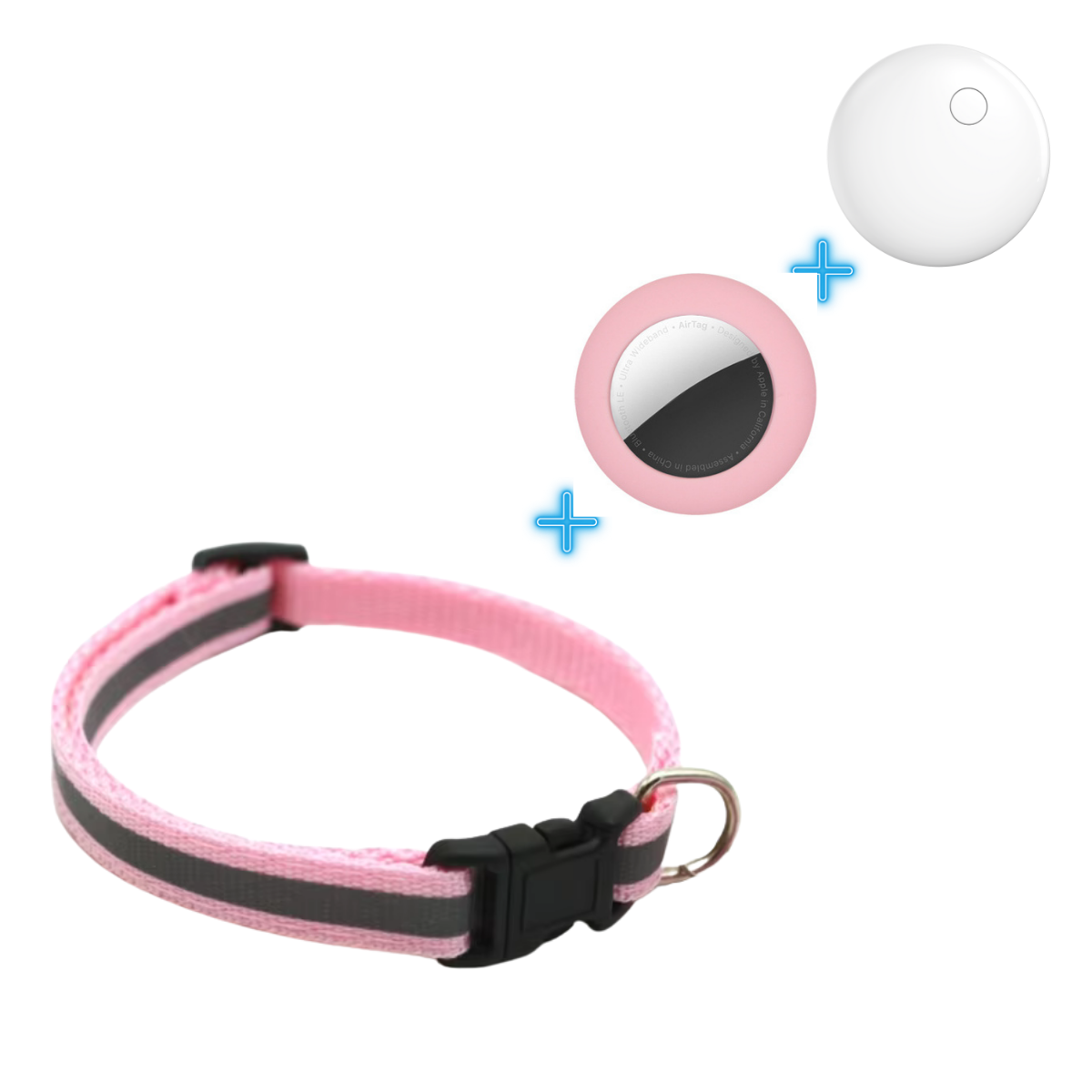 Small Dog Tracking Collar with Tracking Air Tag