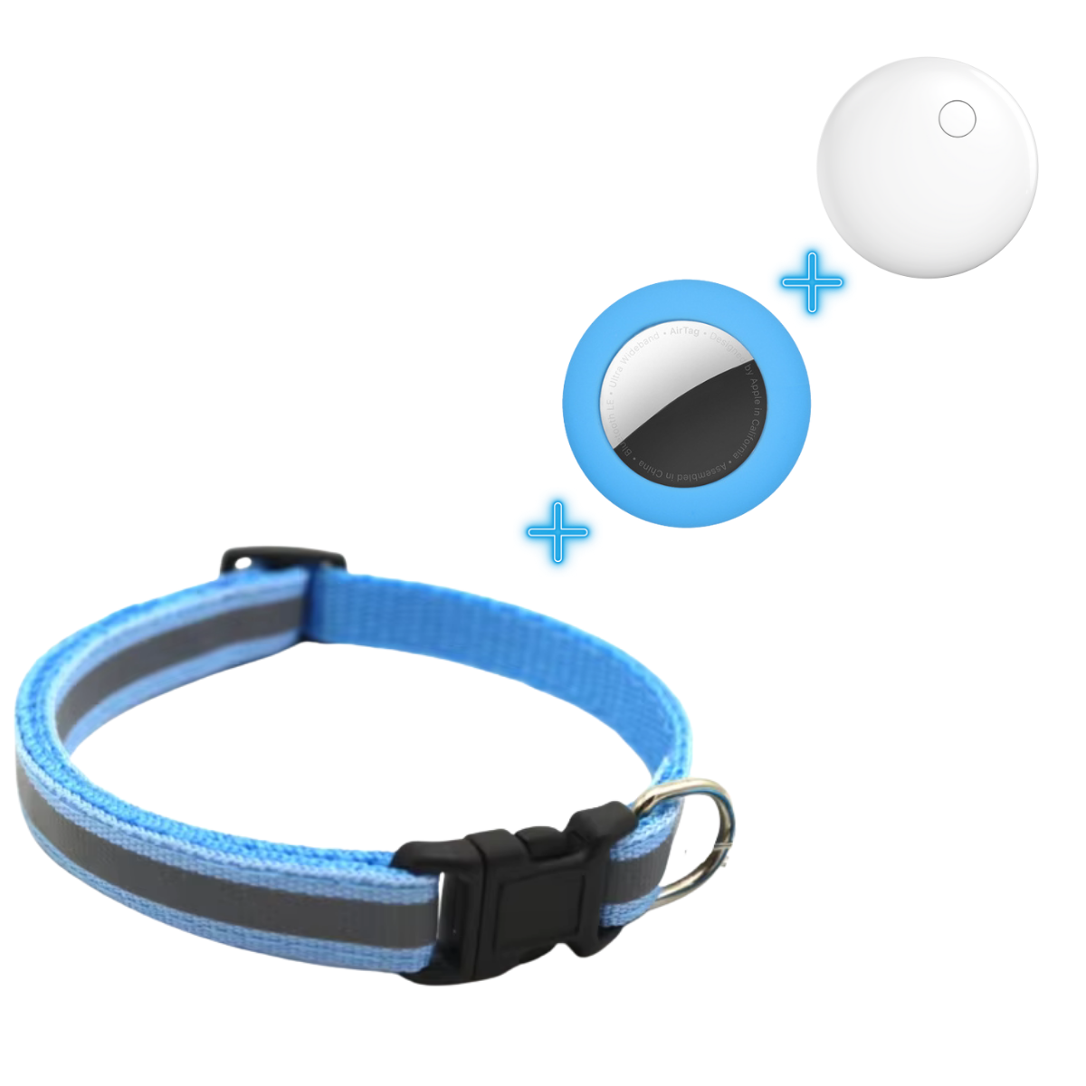Small Dog Tracking Collar with Tracking Air Tag