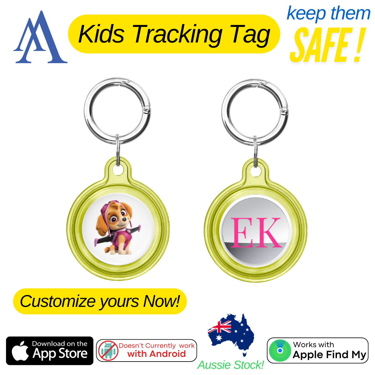 Kids Tracking Clear Case