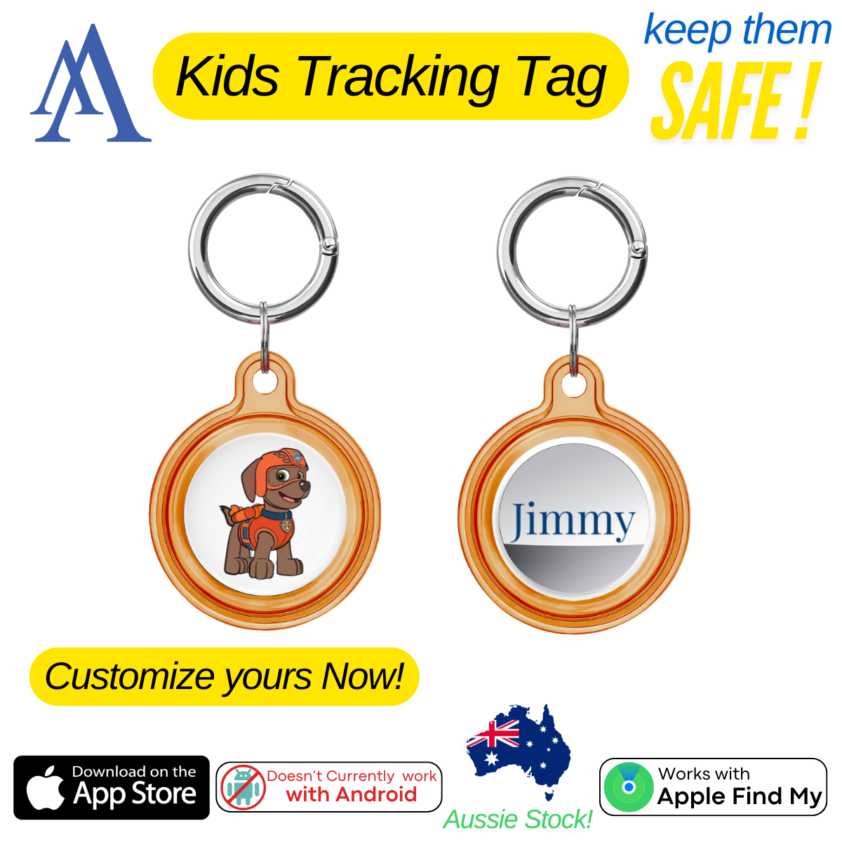Kids Tracking Clear Case