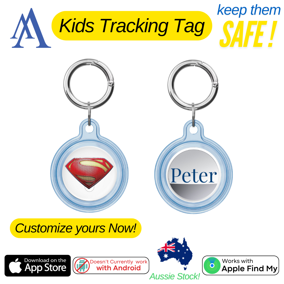 Kids Tracking Clear Case