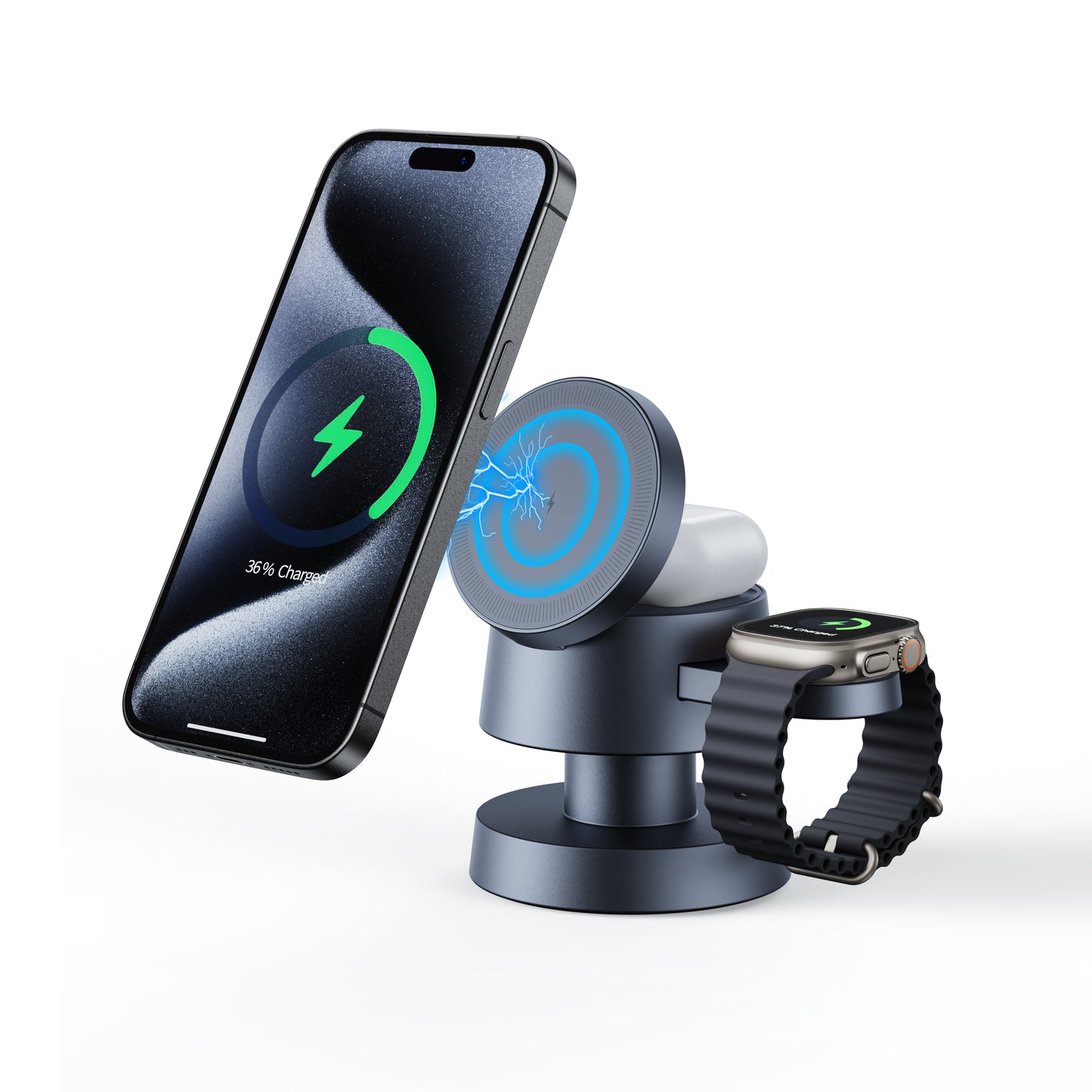 Lelantus 4-in-1 Wireless Charger Night Lamp