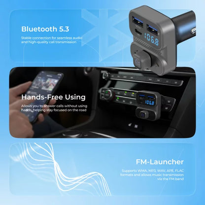 Car Charger Proove FM Launcher Luxor SE 36W