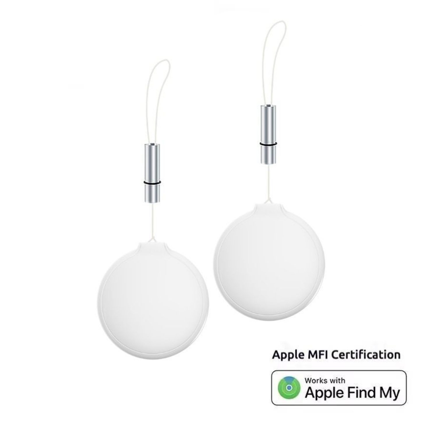 2 Pack Apple Find My GPS Tracker | The Best Air Tag Alternative!