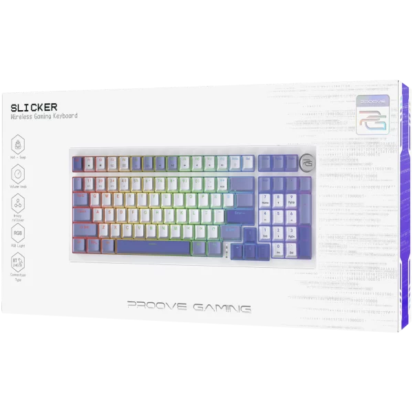 Wireless Keyboard Proove Gaming Slicker (QWERTY Layout)