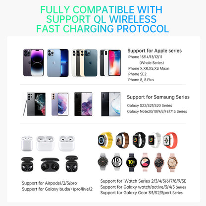 Lelantus All-in-One 3-in-1 Wireless Charger