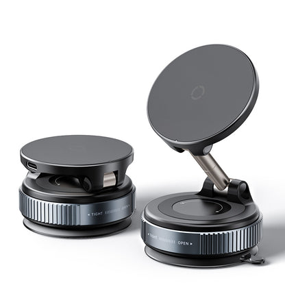 Lelantus 15W Fast Car Wireless Charger & Magnetic Phone Holder