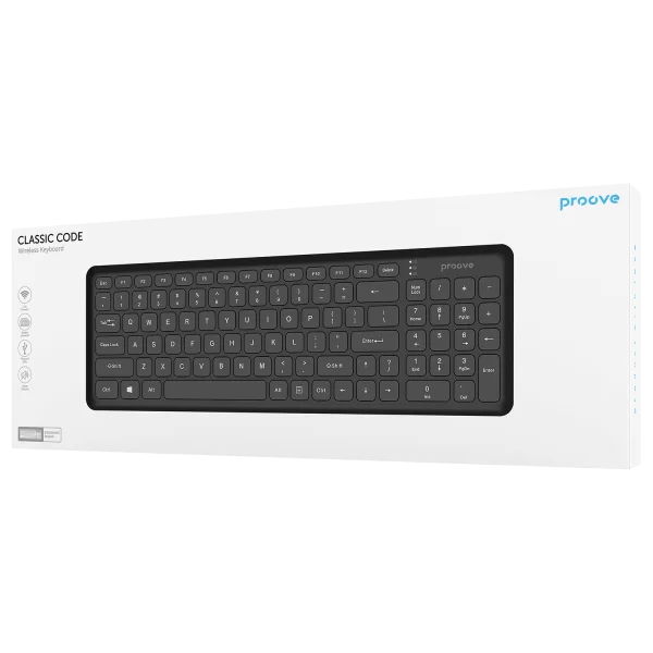 Wireless Keyboard Proove Classic Code (QWERTY Layout)
