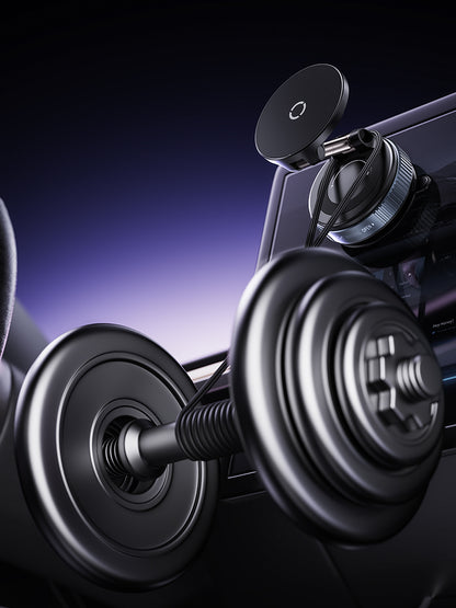 Lelantus 15W Fast Car Wireless Charger & Magnetic Phone Holder