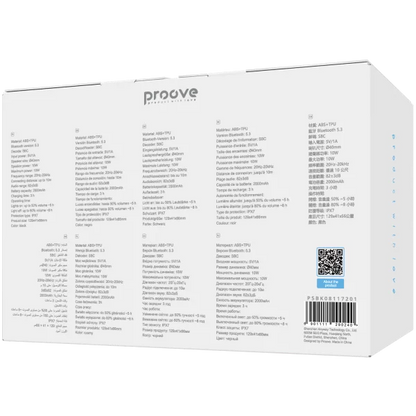 Portable Speakers Proove Black Rock (APP)