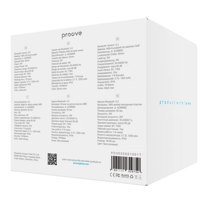 Portable Speakers Proove Velvet 3W