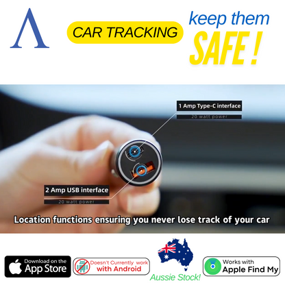 Apple Find My Car Tracking Phone Charger 2 PACK Air Tag