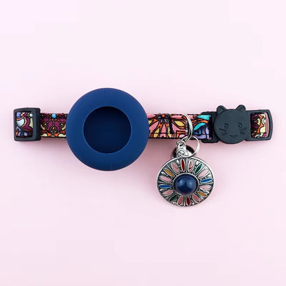 Fashionable Cat Tracking Air Tag Collar | Includes The Best Air Tag Alternative!
