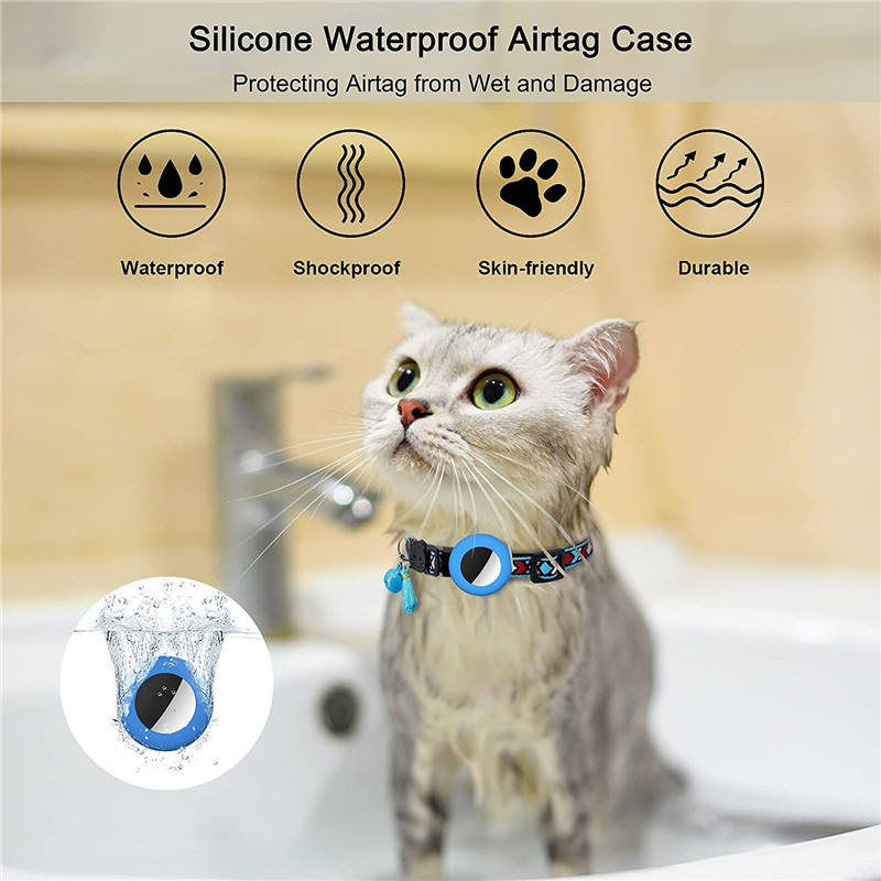 Fashionable Cat Tracking Air Tag Collar | Includes The Best Air Tag Alternative!
