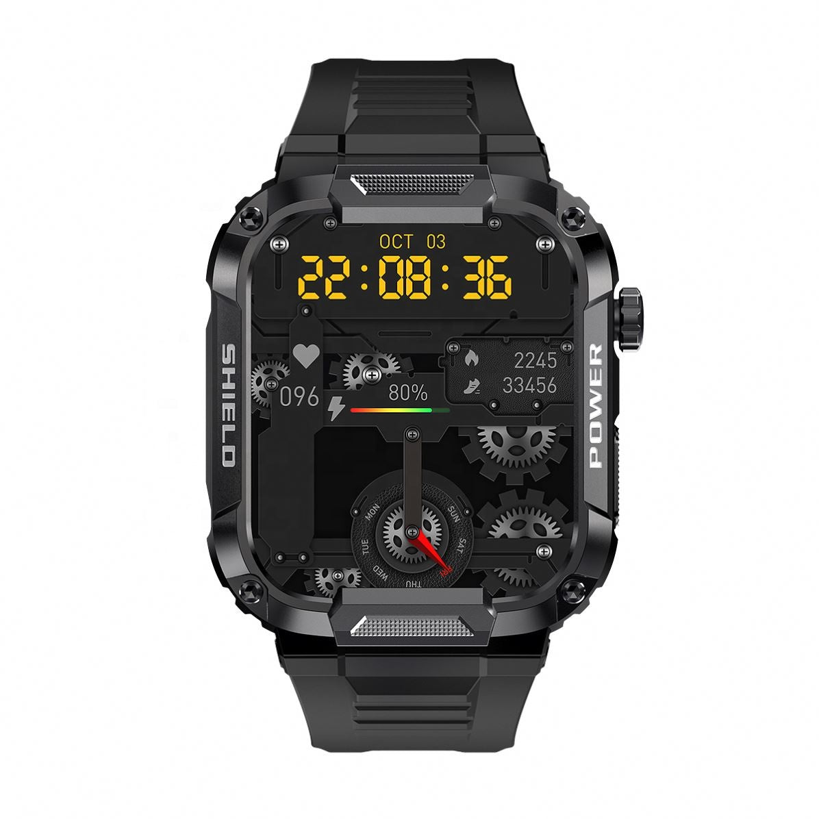 Lelantus MK66 Men’s Smart Watch – Power, Durability, Modern Style