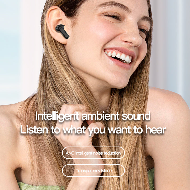 BY16 In-Ear Wireless Earbuds – Clear Sound, Smart Touch Control & Modern Noise Cancellation