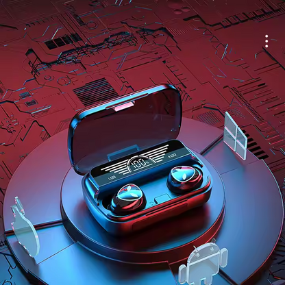 M20 TWS Earbuds – Advanced Sound, Gaming, AI Noise Cancellation & On-the-Go Charging