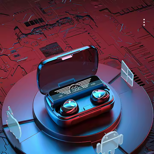 M20 TWS Earbuds – Advanced Sound, Gaming, AI Noise Cancellation & On-the-Go Charging