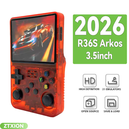 R36S Retro Handheld Game Console – 128GB of Classic Gaming Fun in Your Pocket