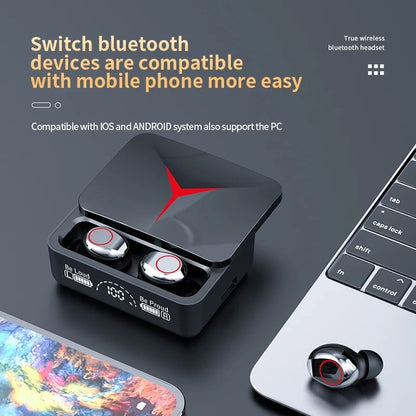M90 Pro 3-in-1 TWS Earbuds In-Ear Headphones