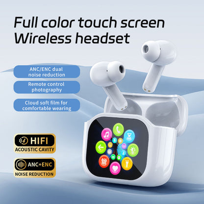 BY16 In-Ear Wireless Earbuds – Clear Sound, Smart Touch Control & Modern Noise Cancellation