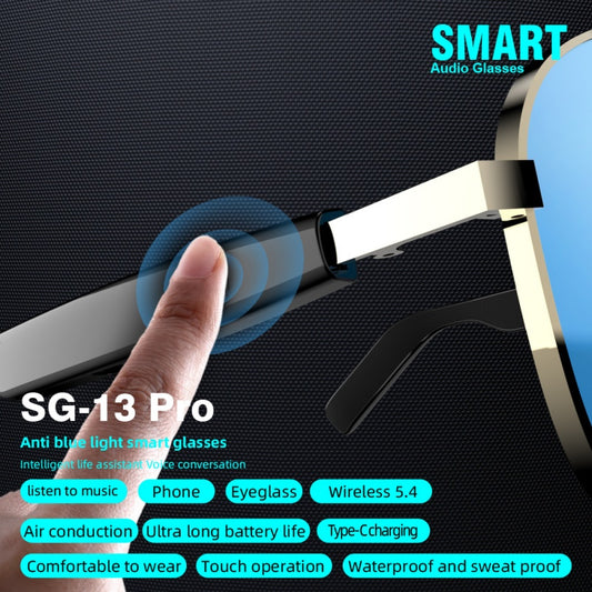 SG-13 Pro Smart Glasses – Smart Audio, Blue-Light Protection & Hands-Free Convenience