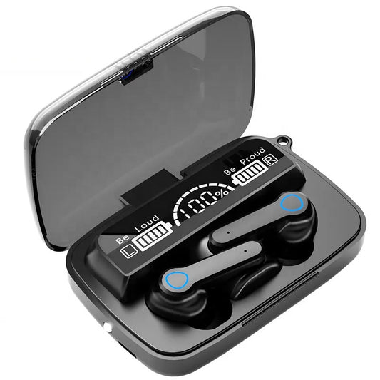 M19 TWS Wireless Headphones – Superior Sound, Waterproof &amp; Ready to Go