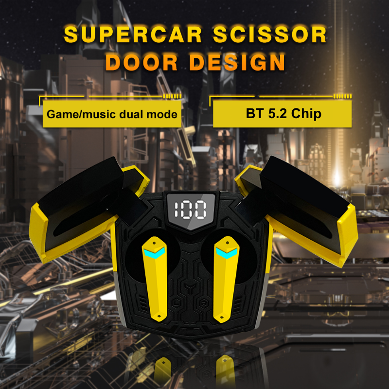 Bumblebees USB-C Wireless Gaming Headset In Ear Headphones