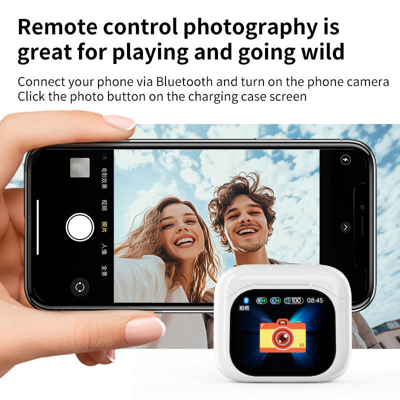 BY16 In-Ear Wireless Earbuds – Clear Sound, Smart Touch Control & Modern Noise Cancellation