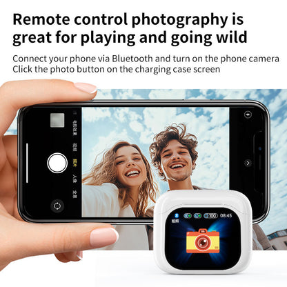 BY16 In-Ear Wireless Earbuds – Clear Sound, Smart Touch Control & Modern Noise Cancellation