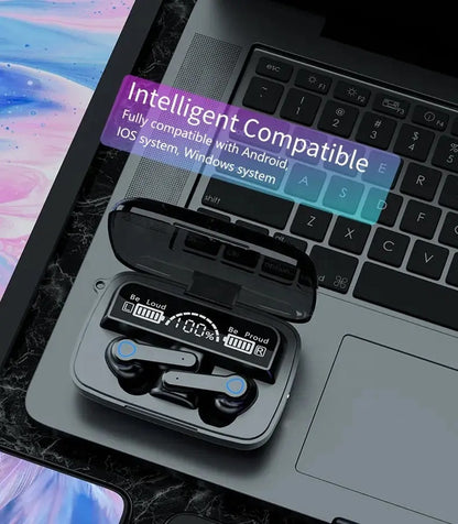 M19 TWS Wireless Headphones – Superior Sound, Waterproof &amp; Ready to Go