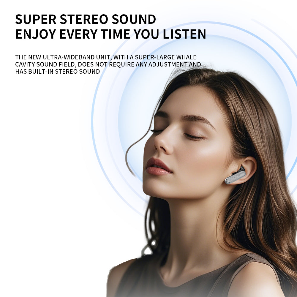 Mini Wireless 4-Mode Bluetooth Earphones with 6-Mic AI Real-Time Translator – Smart Communication Made Simple