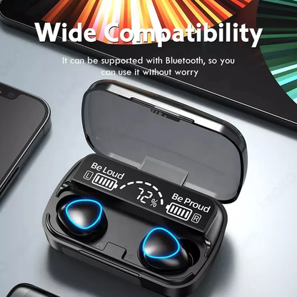 M10 Wireless Earphones – High-Quality Sound Meets Ultimate Convenience