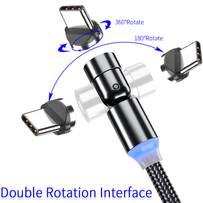3-in-1 Magnetic Charging Cable – One Cable for All Your Devices Car or Home