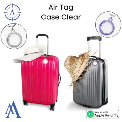 Apple Air Tag Case Clear | Apple Air Tag Compatible!