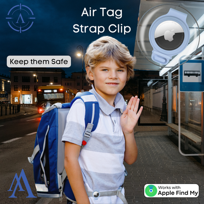 Apple Air Tag Strap Clip | Apple Air Tag Compatible!