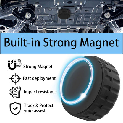 4 Pack Waterproof Tracking Smart Tag + Magnetic Hard case | Includes The Best Air Tag Alternative!