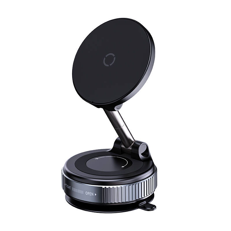 Lelantus 15W Fast Car Wireless Charger & Magnetic Phone Holder