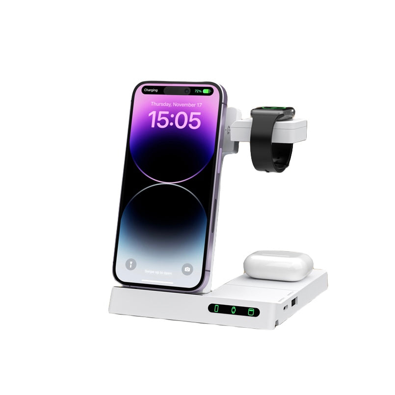 Lelantus 6-in-1 Magnetic Wireless Charger Foldable Desktop Charging Station