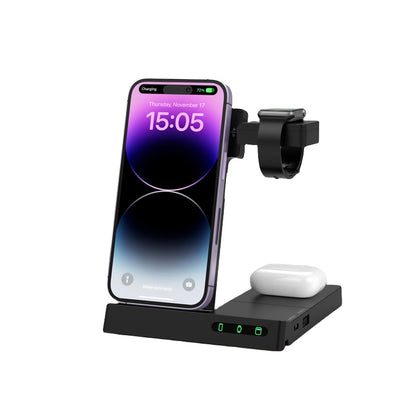 Lelantus 6-in-1 Magnetic Wireless Charger Foldable Desktop Charging Station