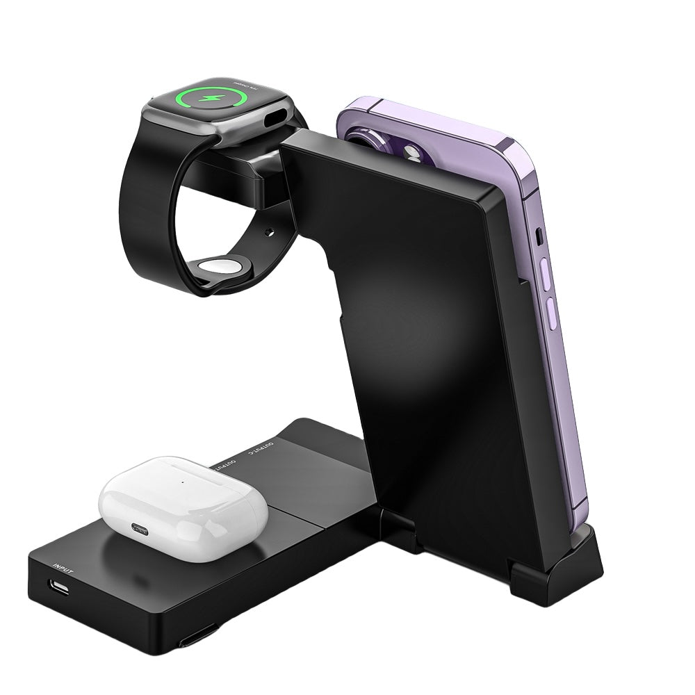 Lelantus 6-in-1 Magnetic Wireless Charger Foldable Desktop Charging Station